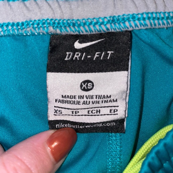 Nike Dri-FIT Teal Shorts | Size: XS - Picture 4 of 5